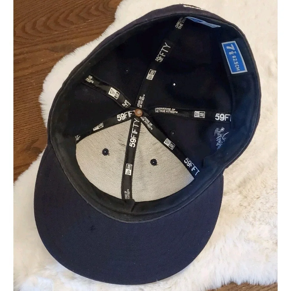 Commonwealth Herringbone C'mon New Era Blk Snap Cap Alt 59fifty Fitted 7